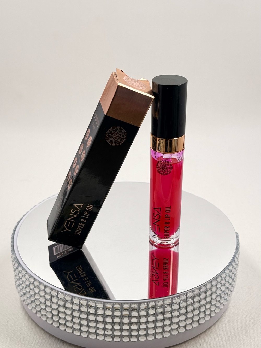 Yensa Super 8 Lip Oil - Pink Shine Full size BNIB 6.8 ml